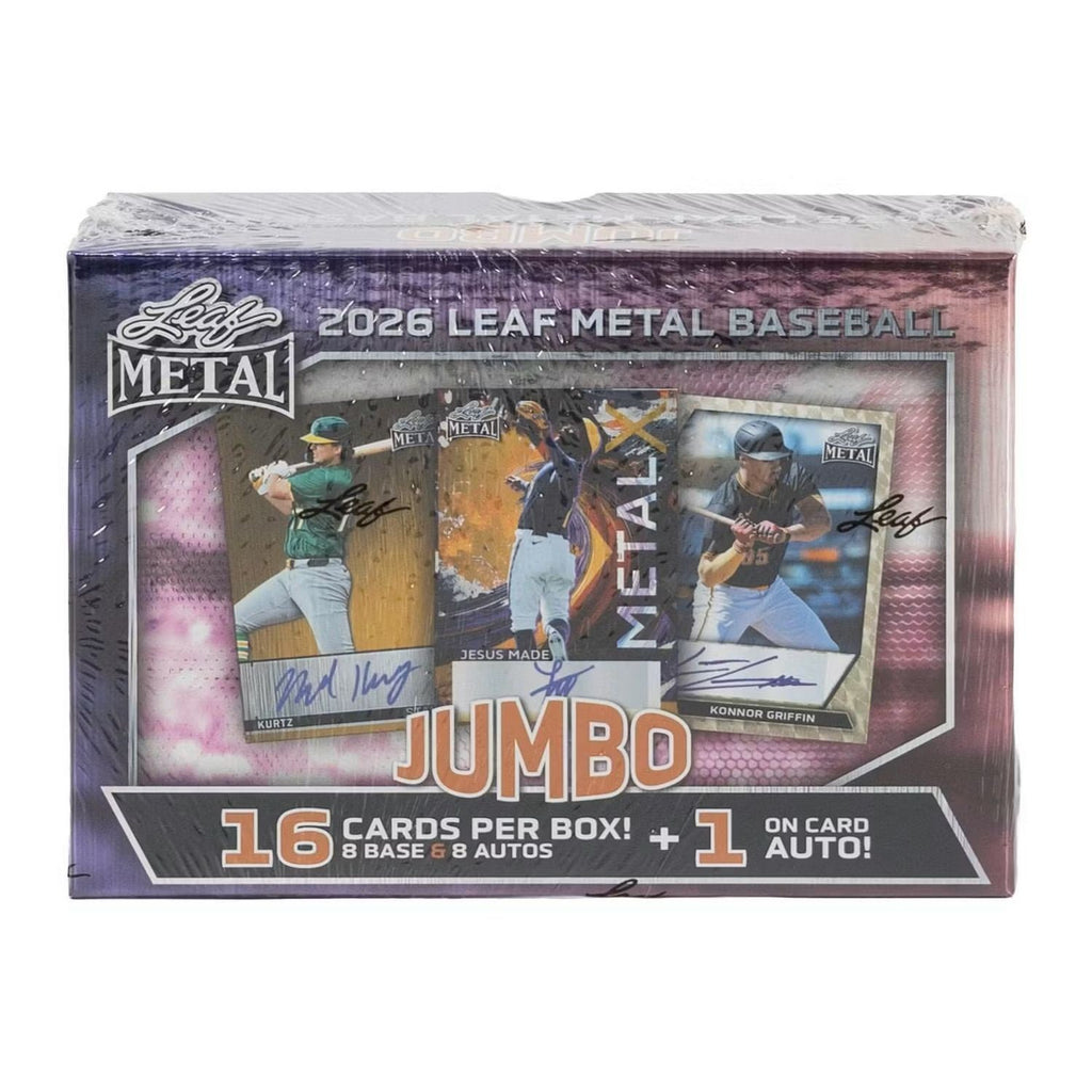 2026 Leaf Metal Baseball Jumbo Box