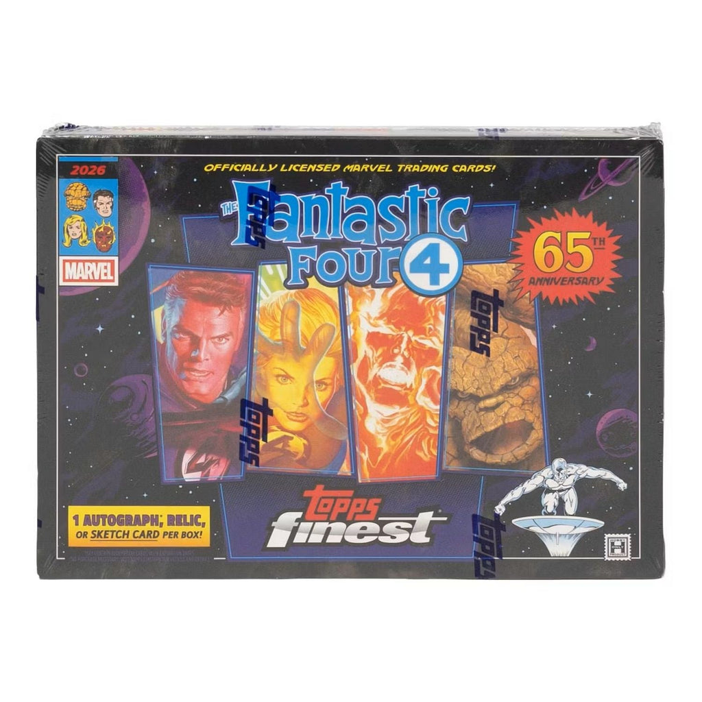 2026 Topps Finest: Fantastic Four 65th Anniversary Hobby Box