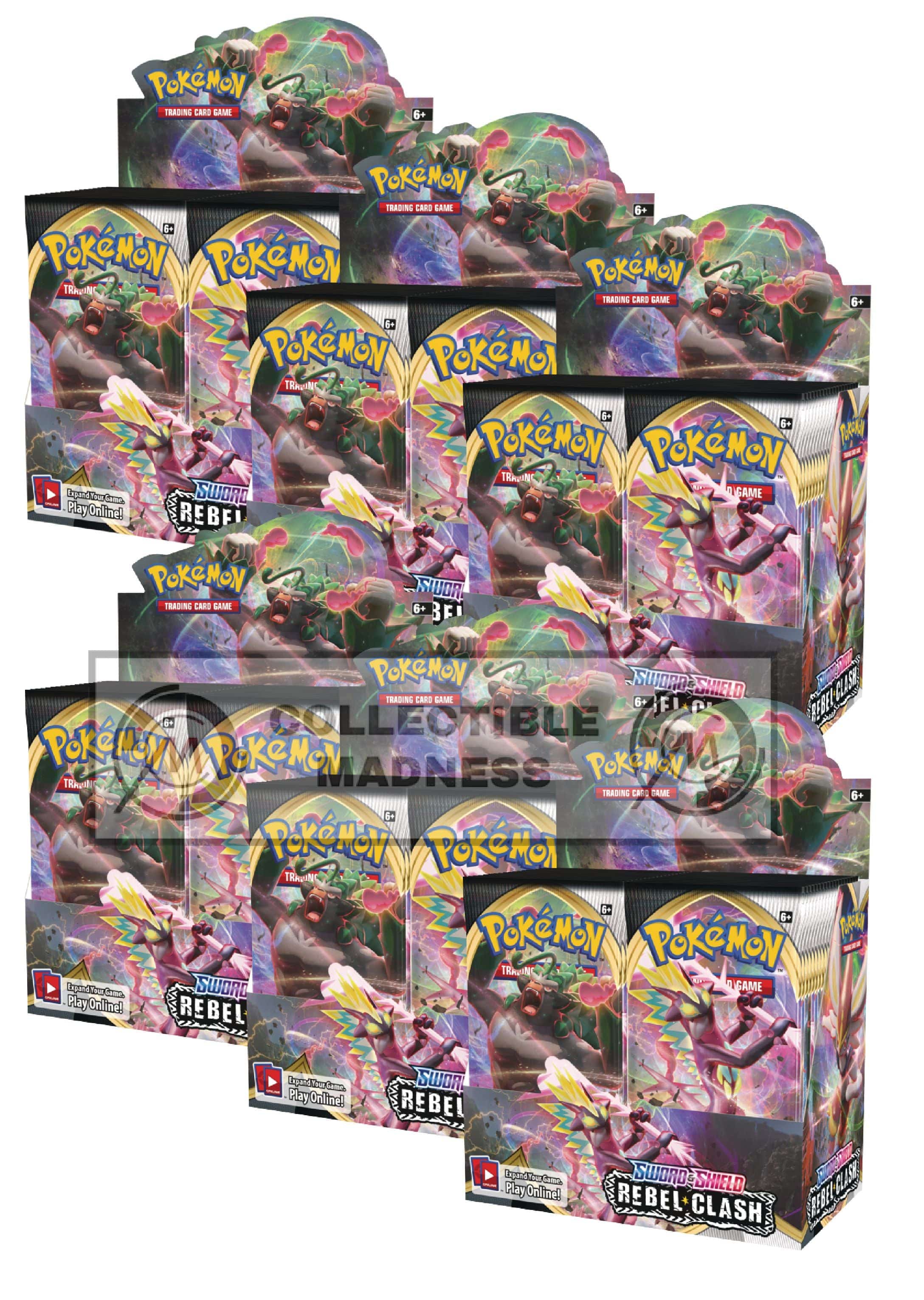 Pokemon - TCG - Rebel Clash Booster Box Options