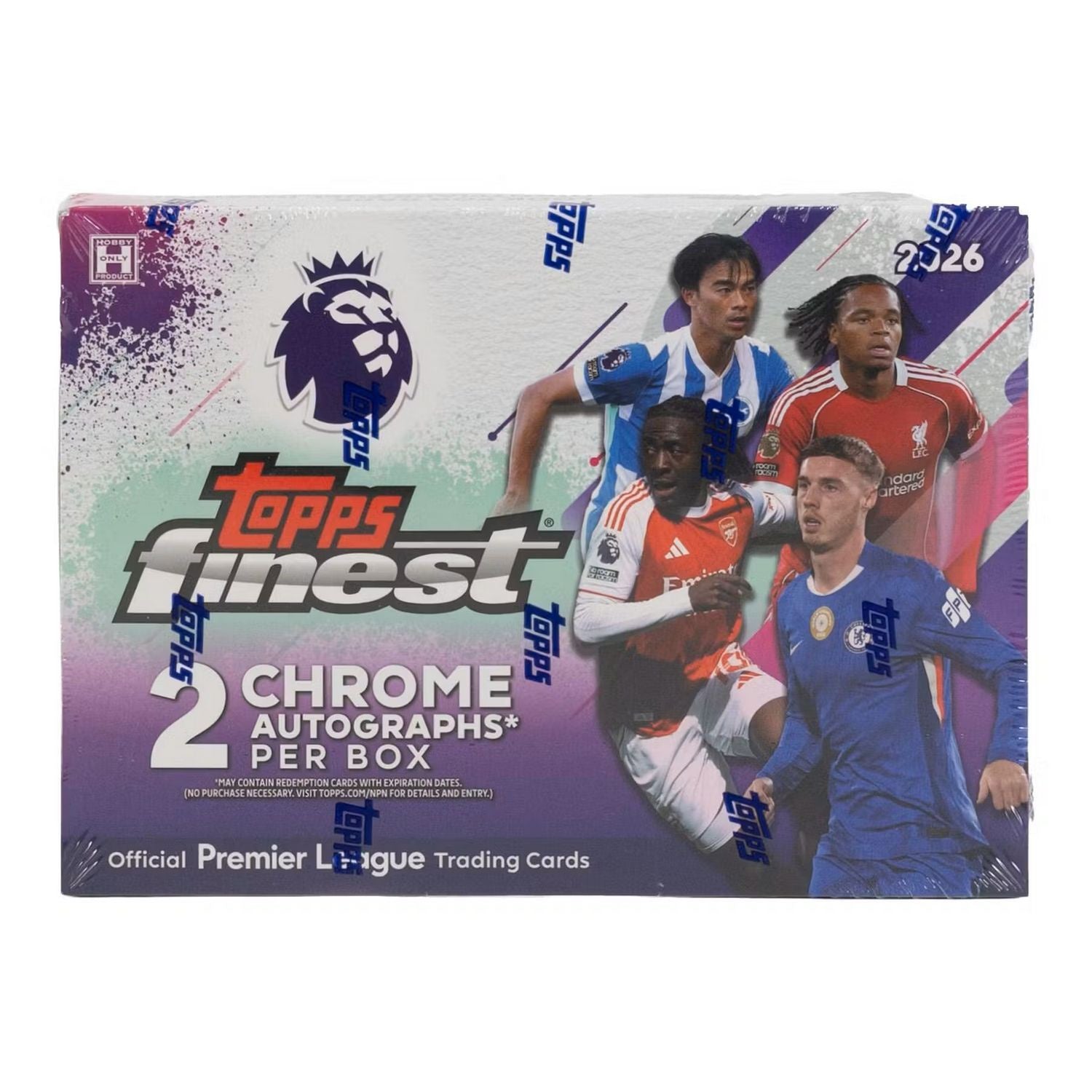 2026 Topps Finest Premier League EPL Soccer Hobby Box
