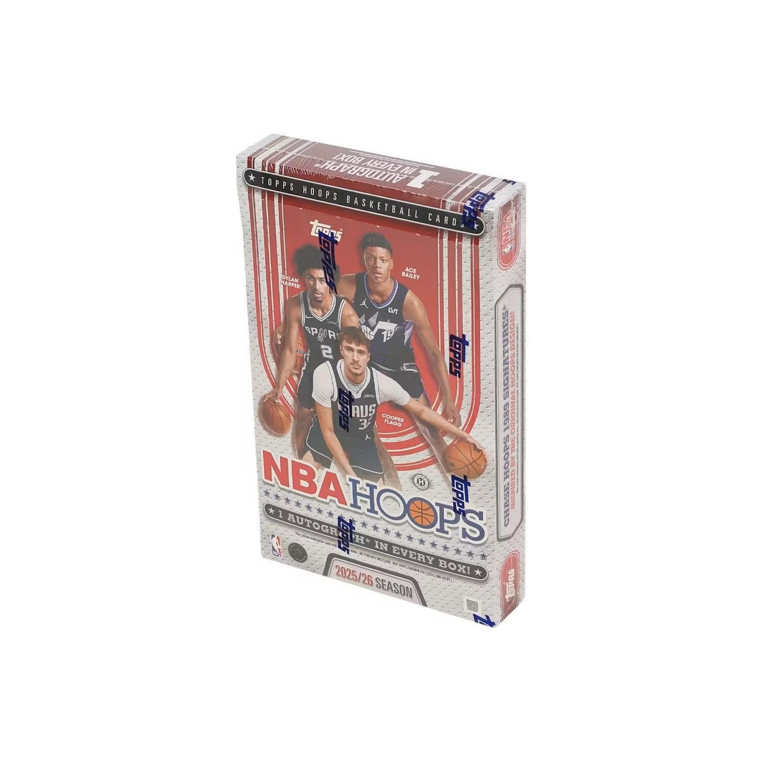 2025-26 Topps NBA Hoops Basketball Hobby Box