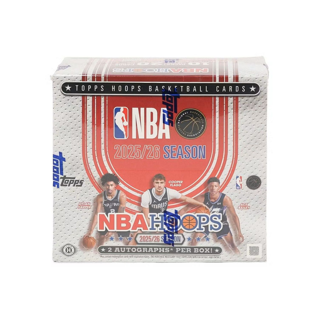 2025-26 Topps NBA Hoops Basketball Jumbo Box
