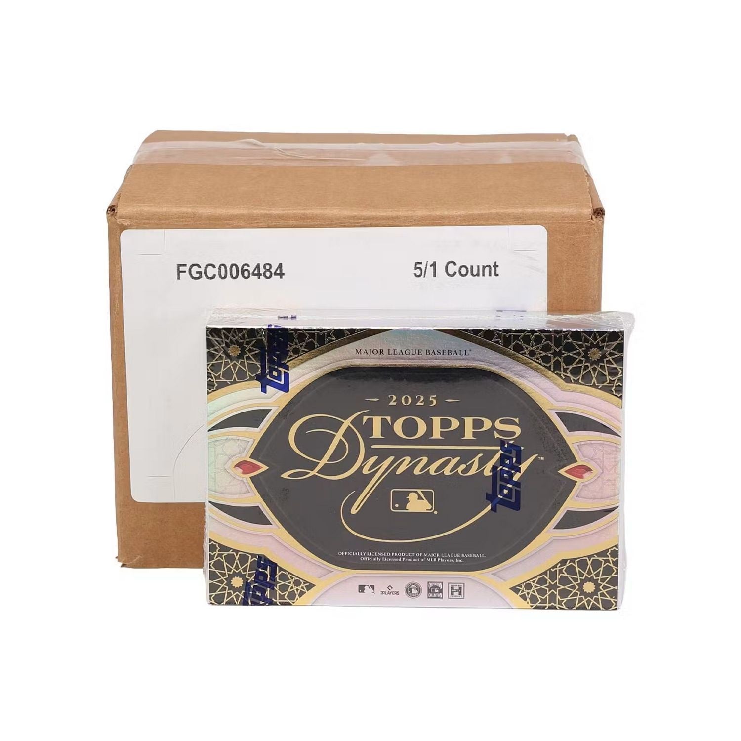 2025 Topps Dynasty Baseball Hobby 5-Box Case
