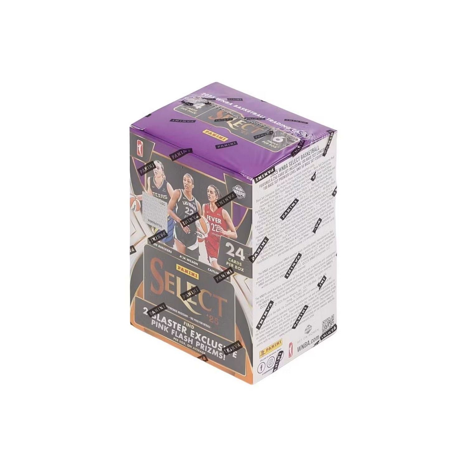 2025 Panini Select WNBA Basketball Blaster 20-Box Case