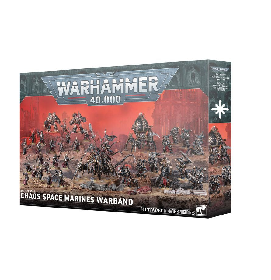 Warhammer 40K: Chaos Space Marines Battleforce - Chaos Space Marines Warband *Expected Release Date 07-11-2026*