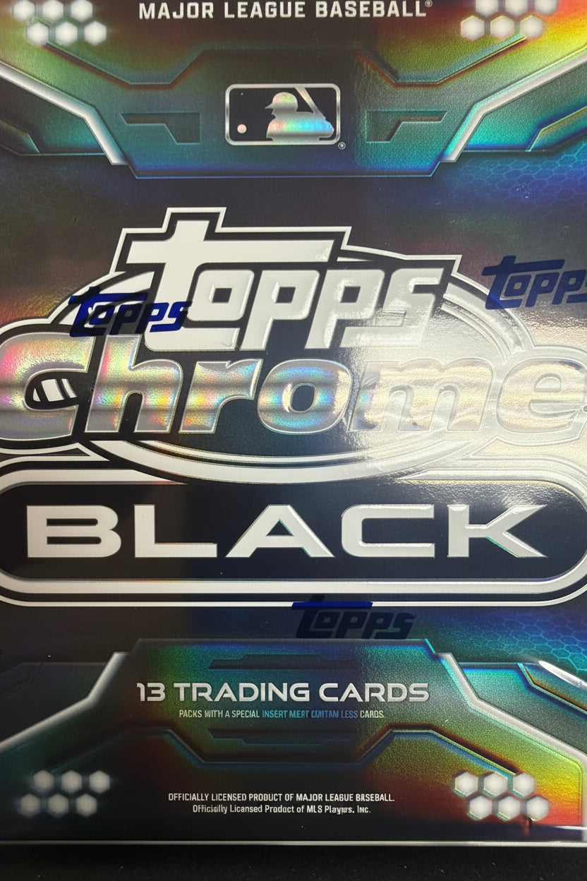 Topps Baseball Chrome Black 2026