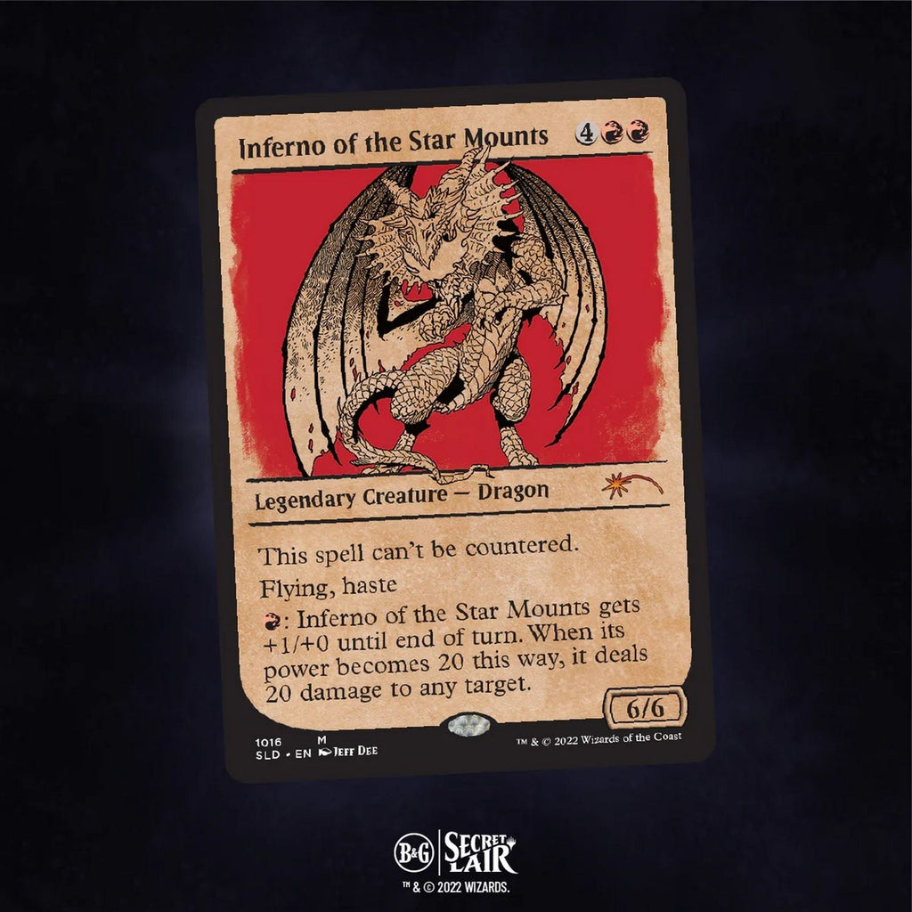 Magic the Gathering: Secret Lair Drop Series Here Be Dragons