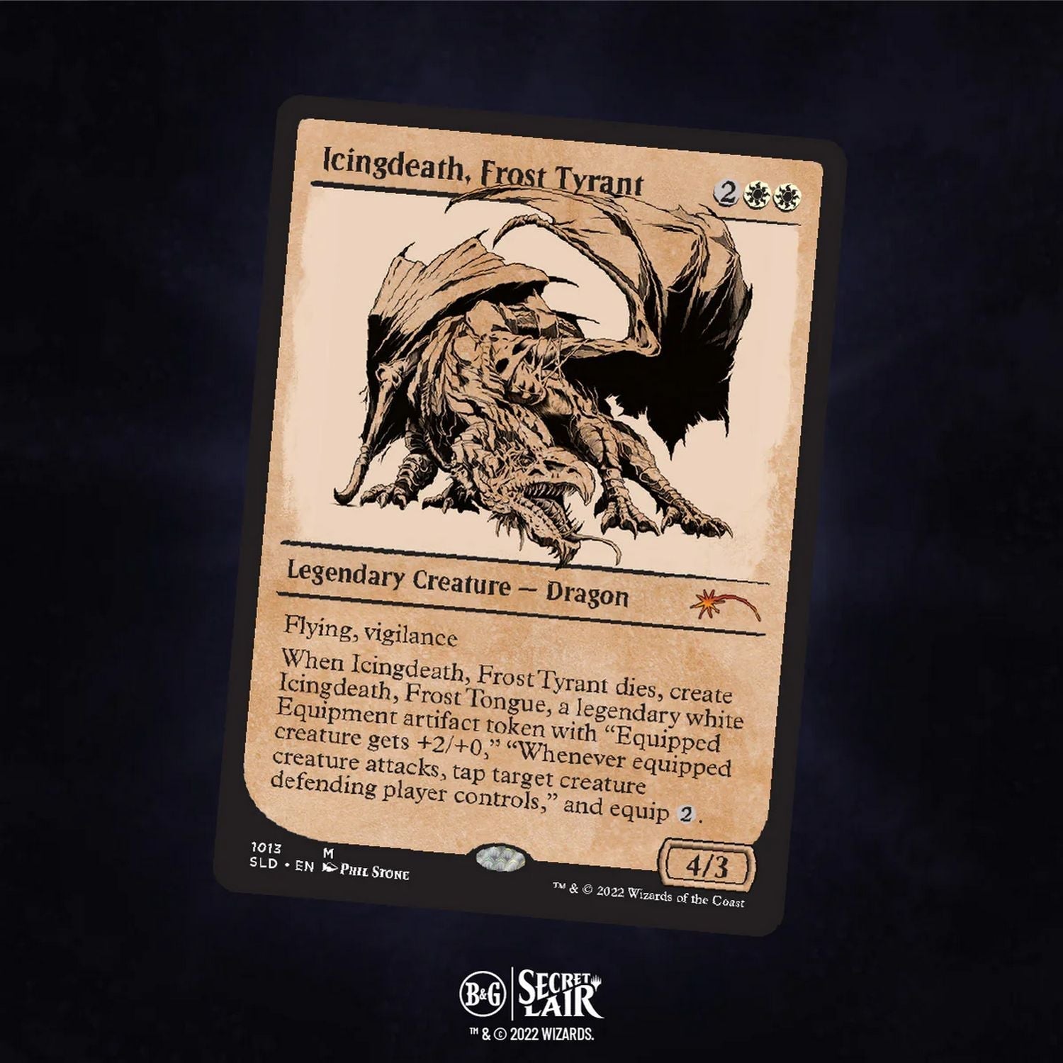 Magic the Gathering: Secret Lair Drop Series Here Be Dragons