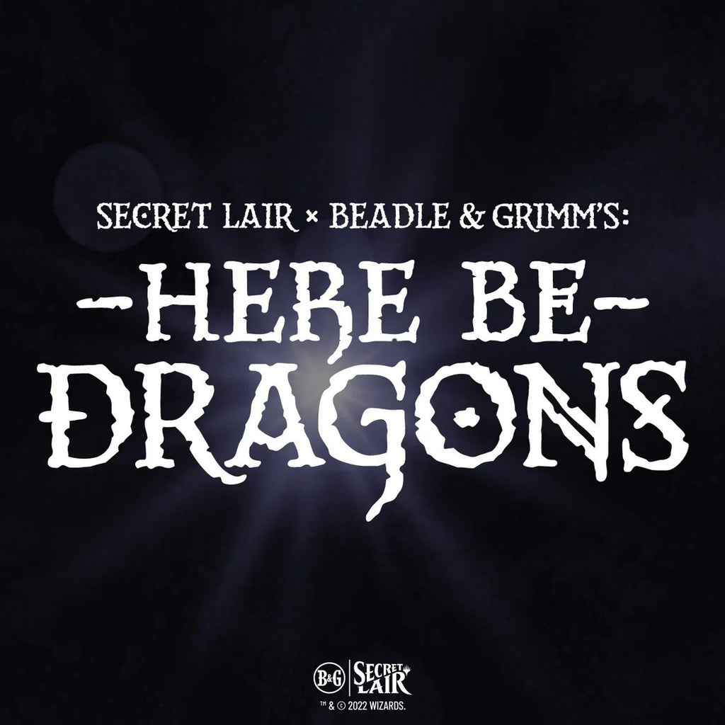 Magic the Gathering: Secret Lair Drop Series Here Be Dragons