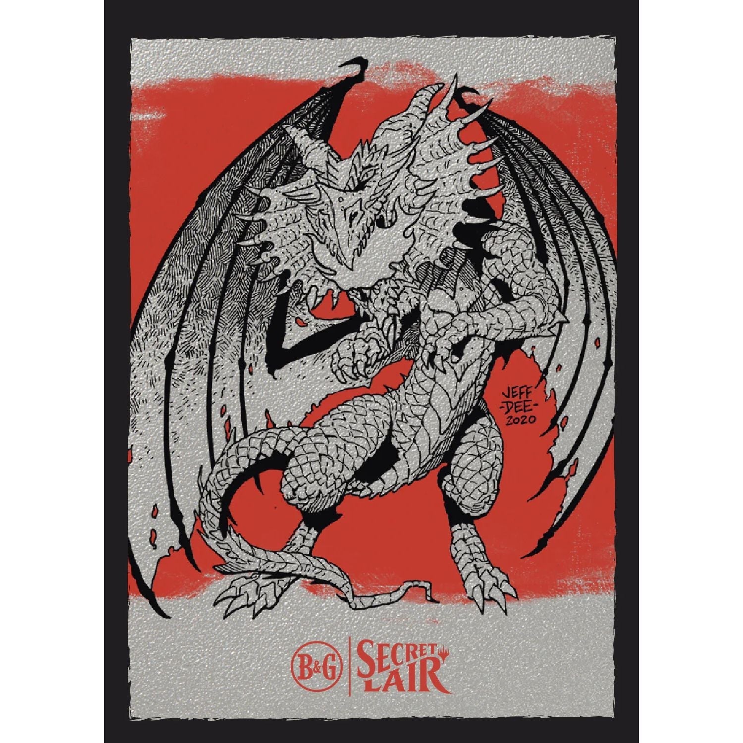Magic the Gathering: Secret Lair Drop Series Here Be Dragons