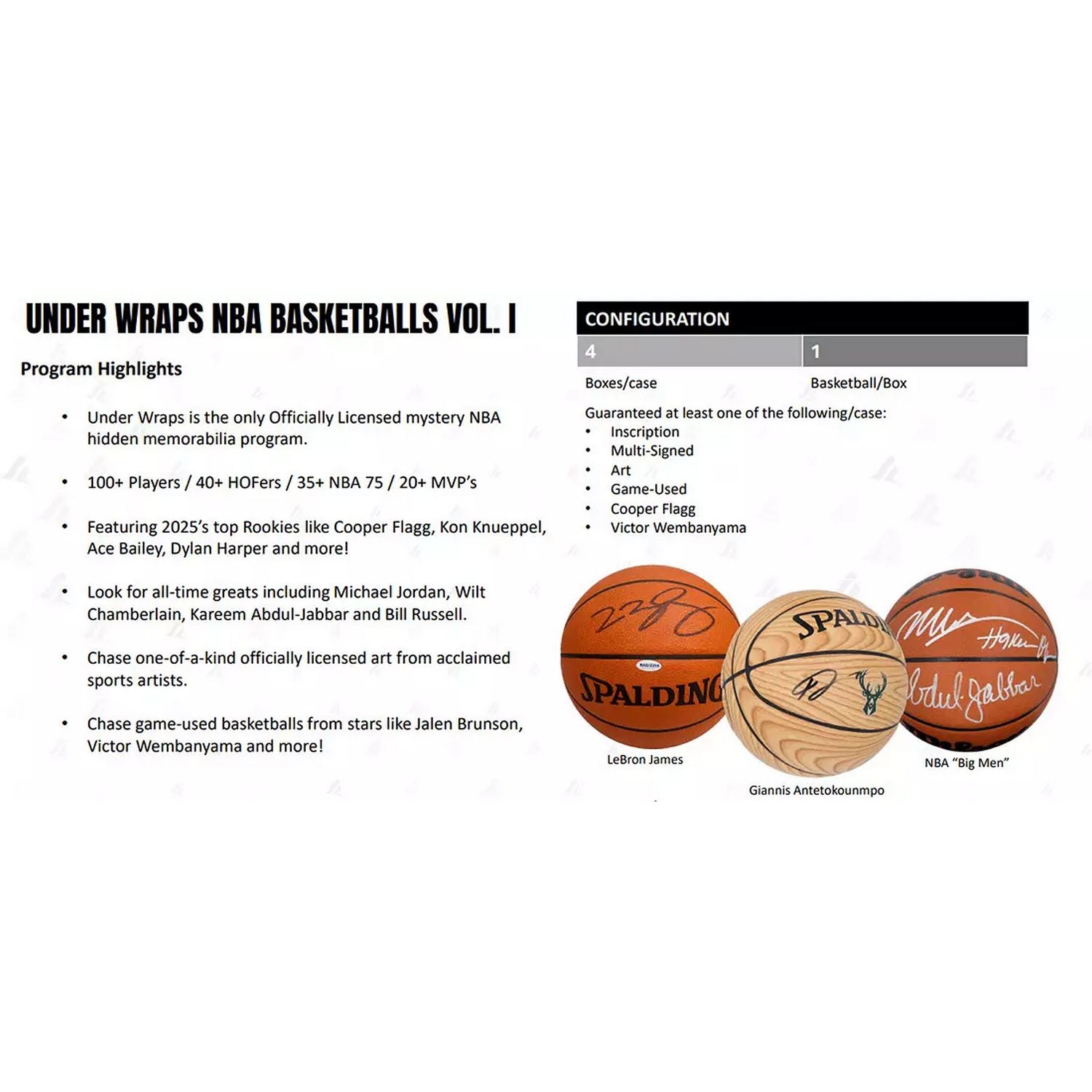 2026 Fanatics Under Wraps Autographed Mystery Basketball