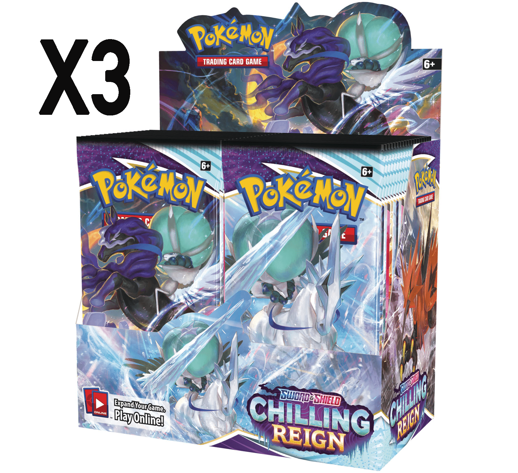 Pokemon - TCG - Chilling Reign Booster Box Options