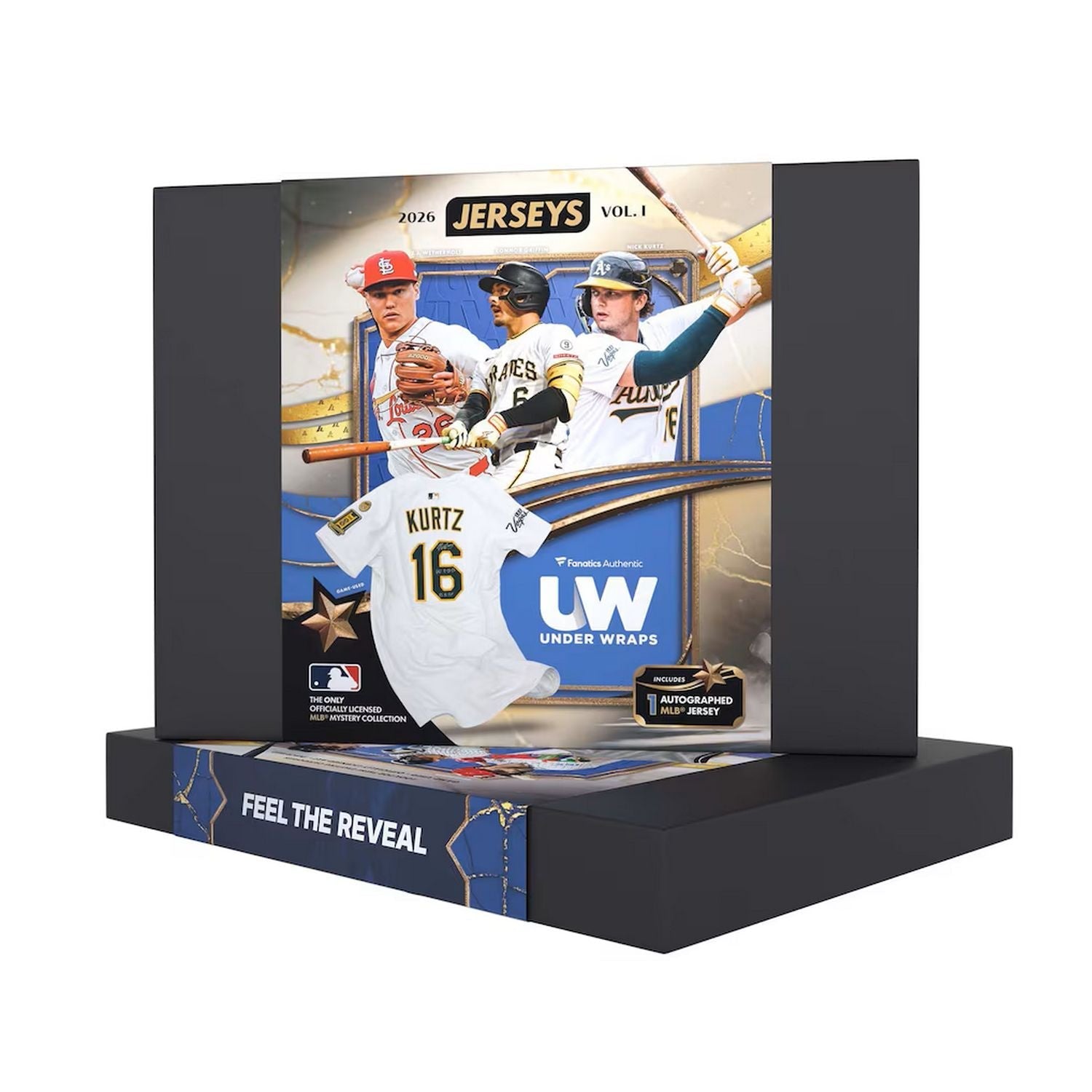 2026 Under Wraps Autographed MLB Jerseys Vol. I Mystery Box