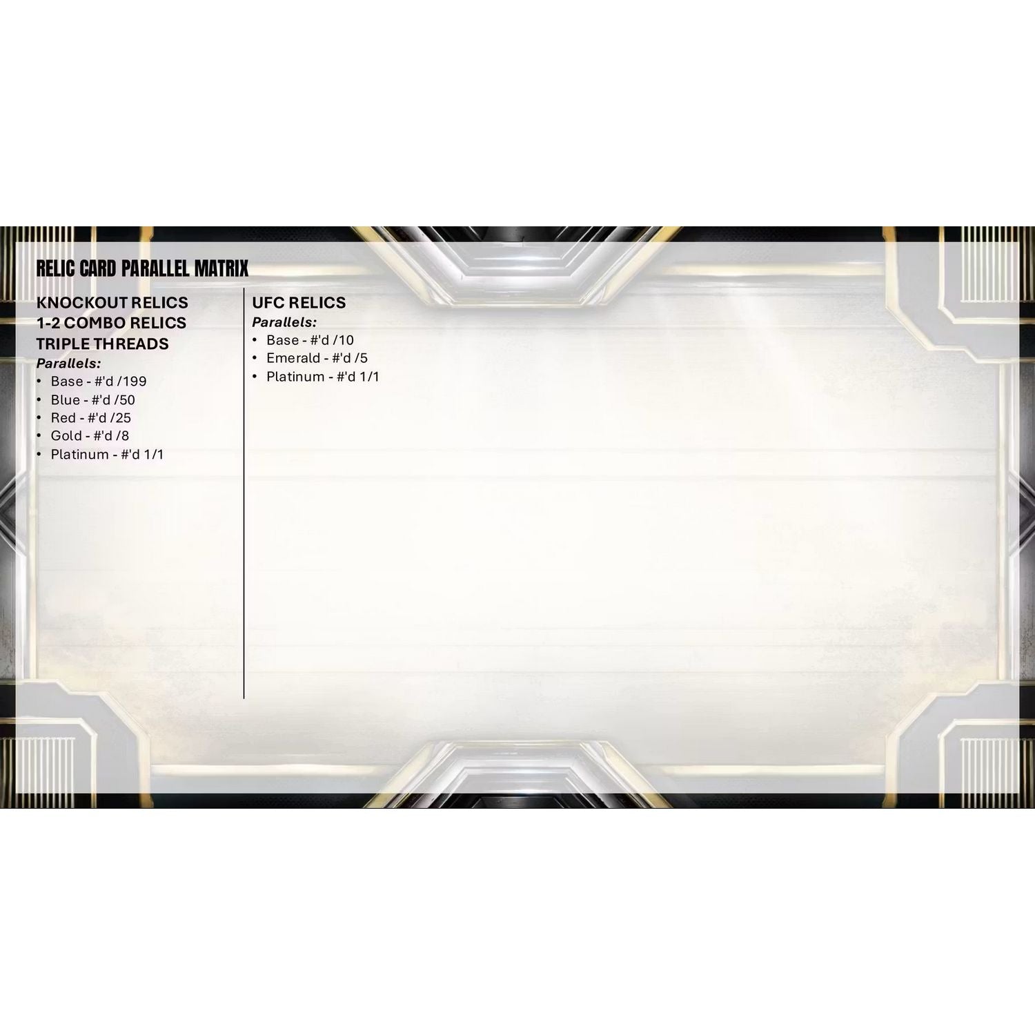 2026 Topps Knockout UFC Hobby Box