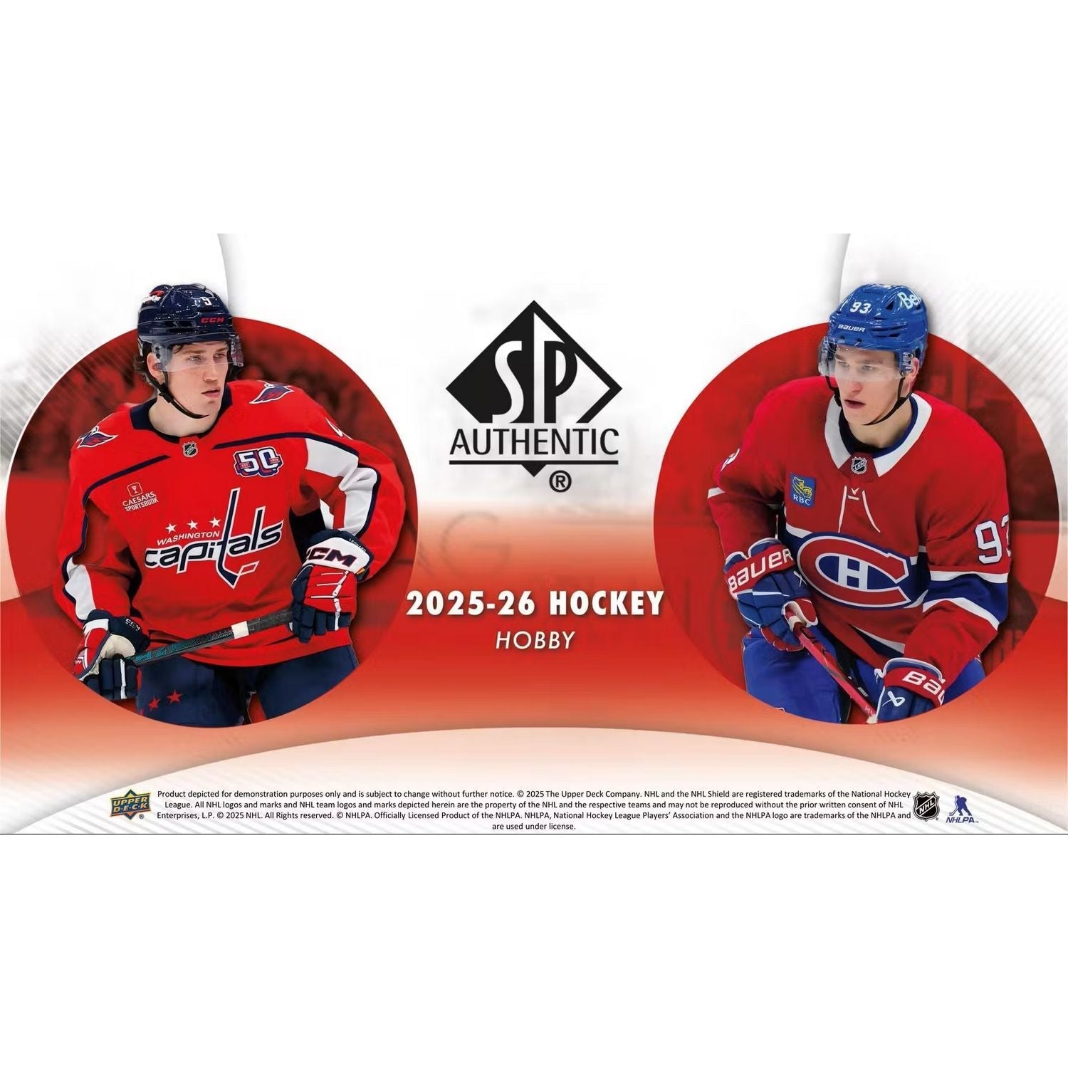 2025-26 Upper Deck SP Authentic Hockey Hobby Box *Contact Us To Order*