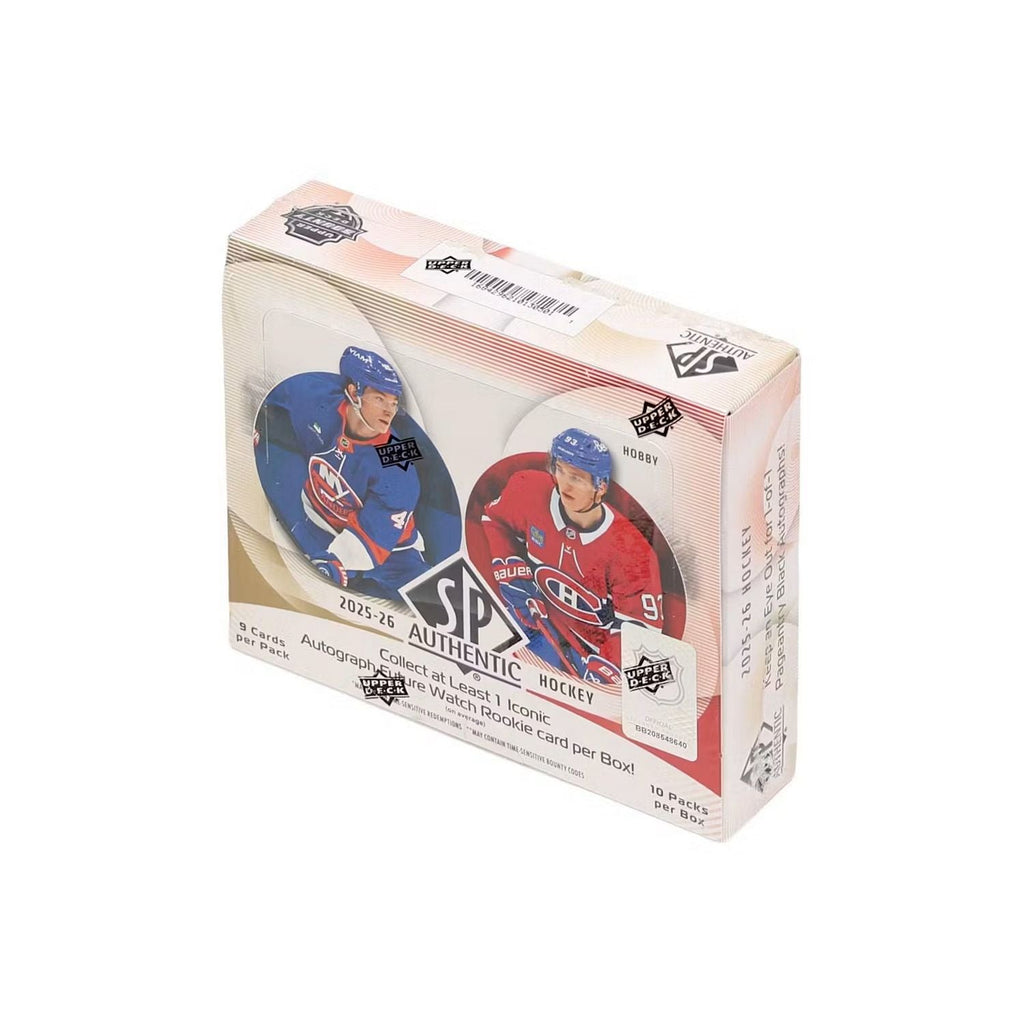 2025-26 Upper Deck SP Authentic Hockey Hobby Box *Contact Us To Order*