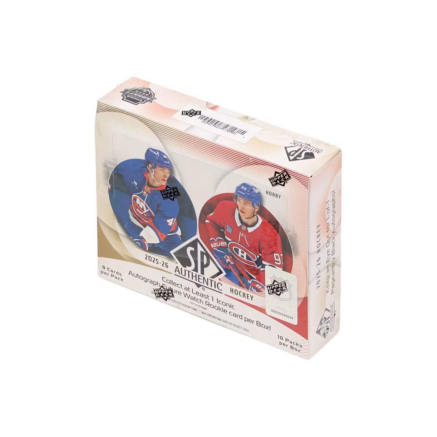 2025-26 Upper Deck SP Authentic Hockey Hobby Box *Contact Us To Order*