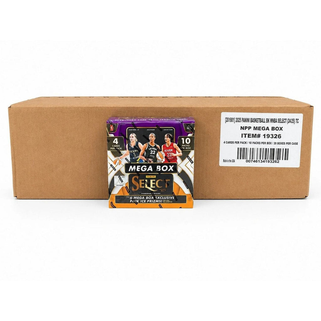 2025 Panini Select WNBA Basketball Mega 20-Box Case