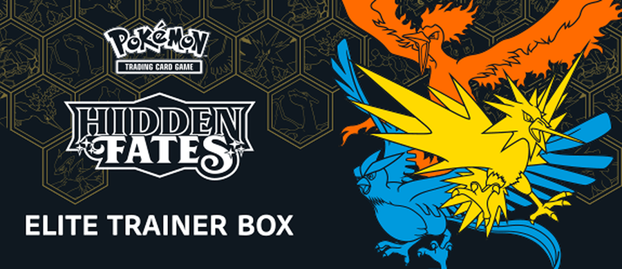 Pokemon - TCG - Elite Trainer Box- Hidden Fates