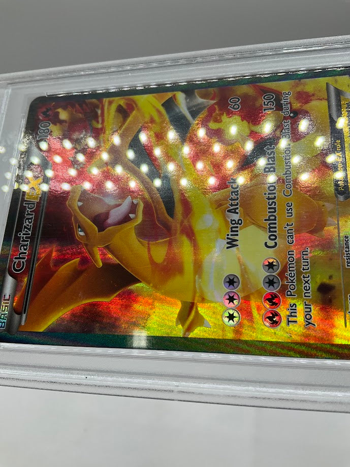 Charizard ex Pokemon Red & Blue Collection Black Star Promo Full Art #121 PSA 10