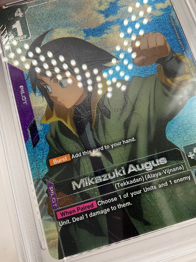 Mizazuki Augus Gundam TCG GD03 Special #010 PSA 10