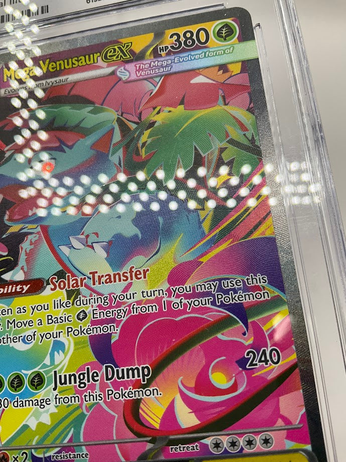 Mega Venusaur ex Pokemon Mega Evolution Special Illustration Rare #177 CGC 10