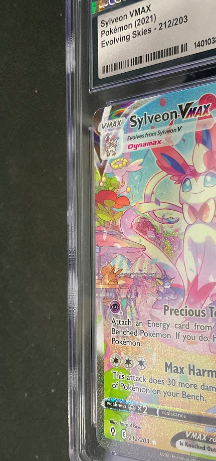 Sylveon VMAX Pokemon Evolving Skies #212 CGC 10
