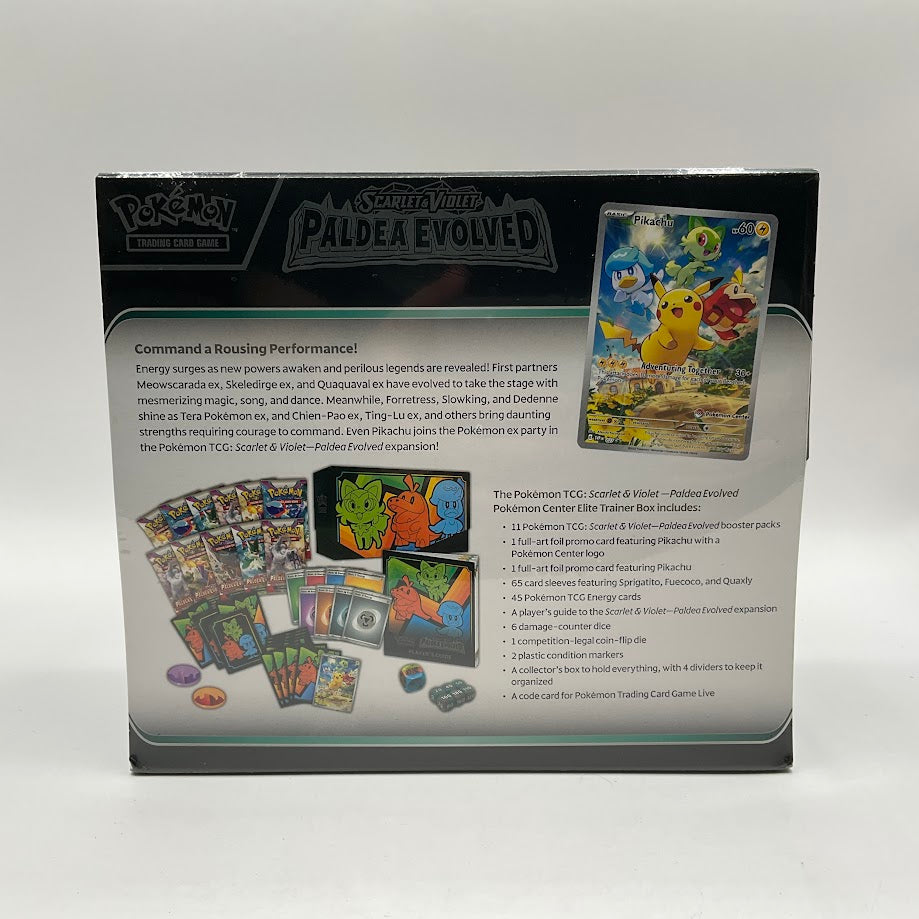 Pokemon: Scarlet & Violet Paldea Evolved Elite Trainer Box Pokemon Center Exclusive