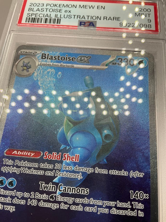 Blastoise ex Pokemon 151 Special Illustration Rare #200 PSA 9 #2