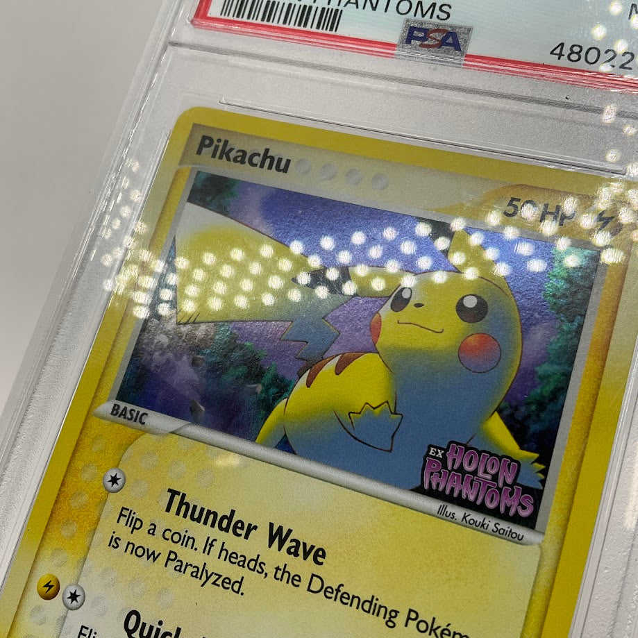 Pikachu Pokemon Holon Phantoms Reverse Holo #78 PSA 9