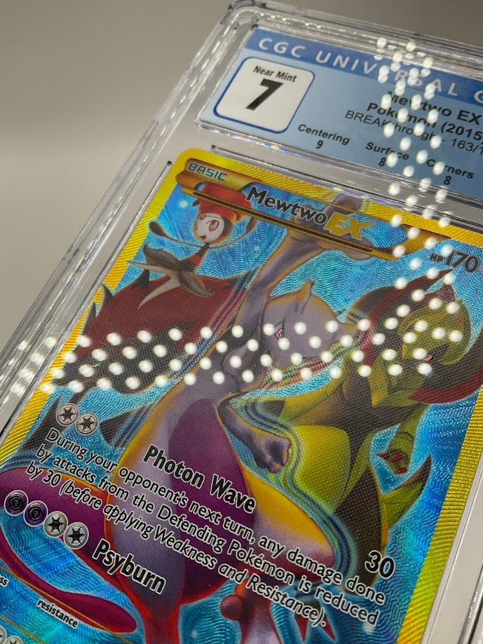 Mewtwo ex Pokemon Breakthrough #163 CGC 7