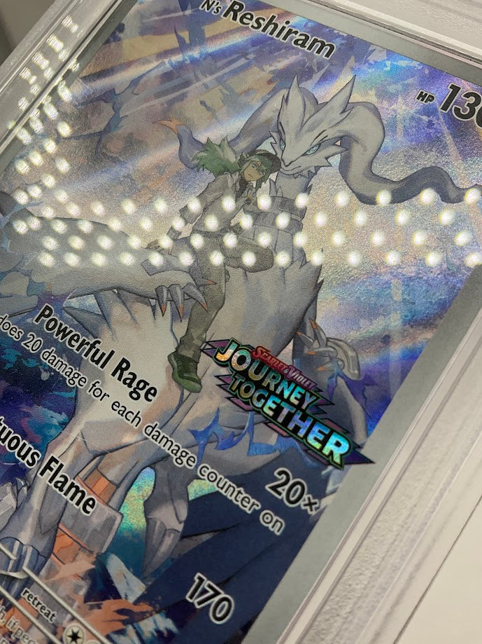 N's Reshiram Pokemon Journey Together Enhanced Topper #167 PSA 9