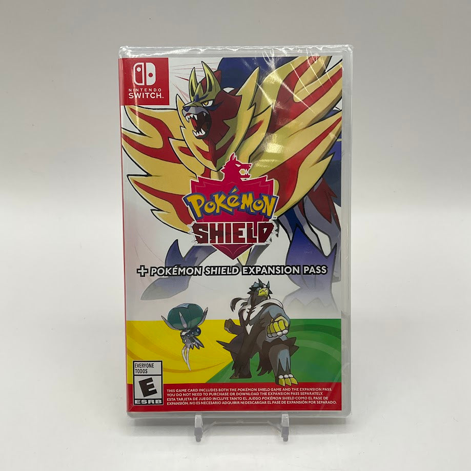 Pokemon Shield + Pokemon Shield Expansion Pass Nintendo Switch Sealed