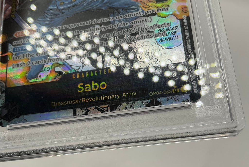 Sabo One Piece Card Game PRB01 Manga Alternate Art #083 PSA 10