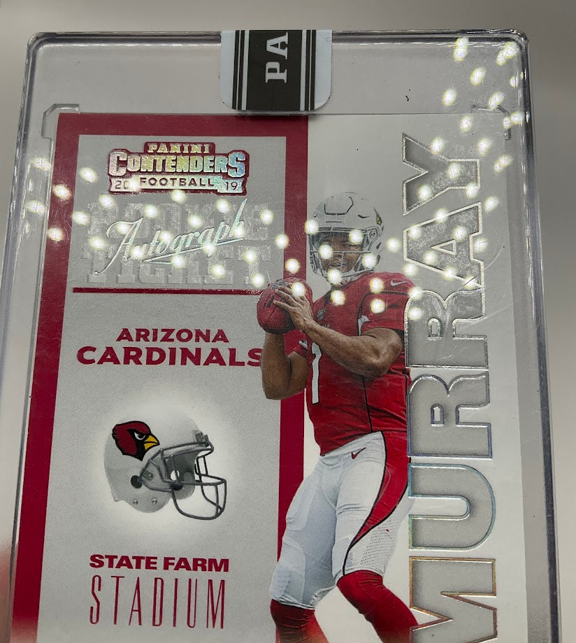 Kyler Murray 2019 Panini Contenders Rookie Ticket RC Black Box Auto 1 of 1 #1998-KM