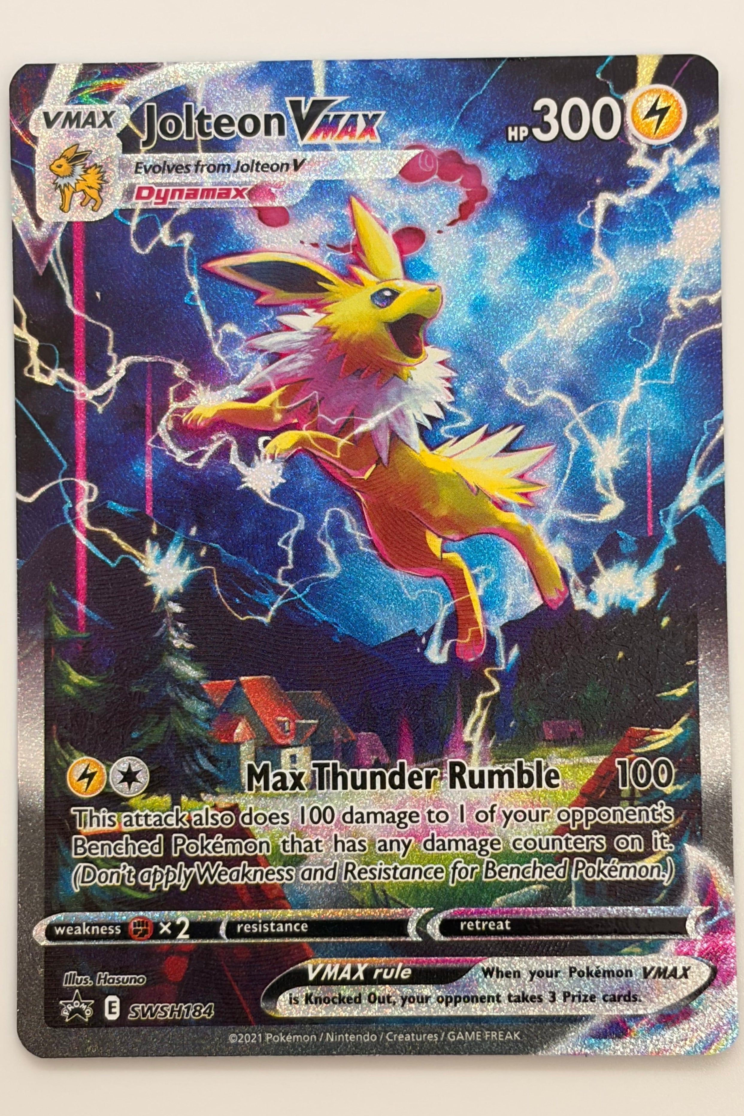 Jolteon Vmax SWSH184 Sword & Shield Promo