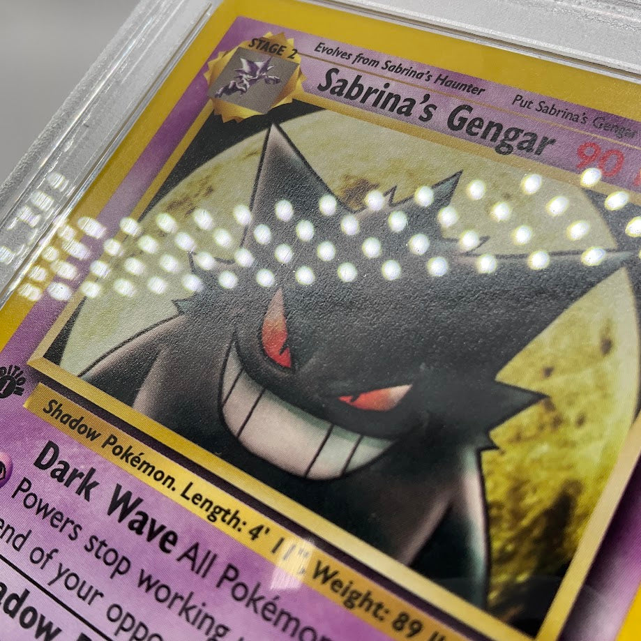 Sabrina's Gengar Pokemon Gym Challenge 1st Edition #29 PSA 9