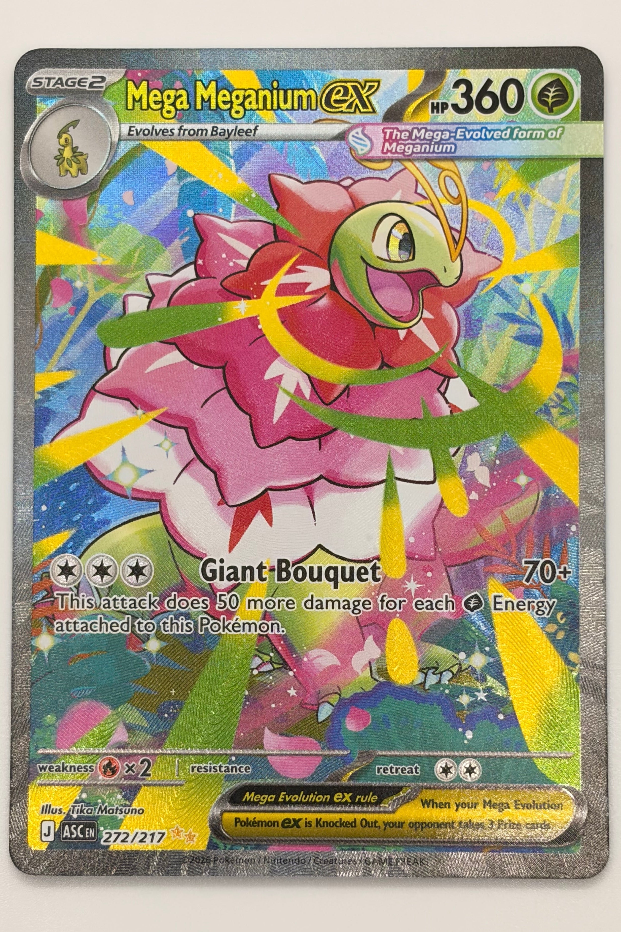 272/217 Mega Meganium ex - Special Illustration Rare