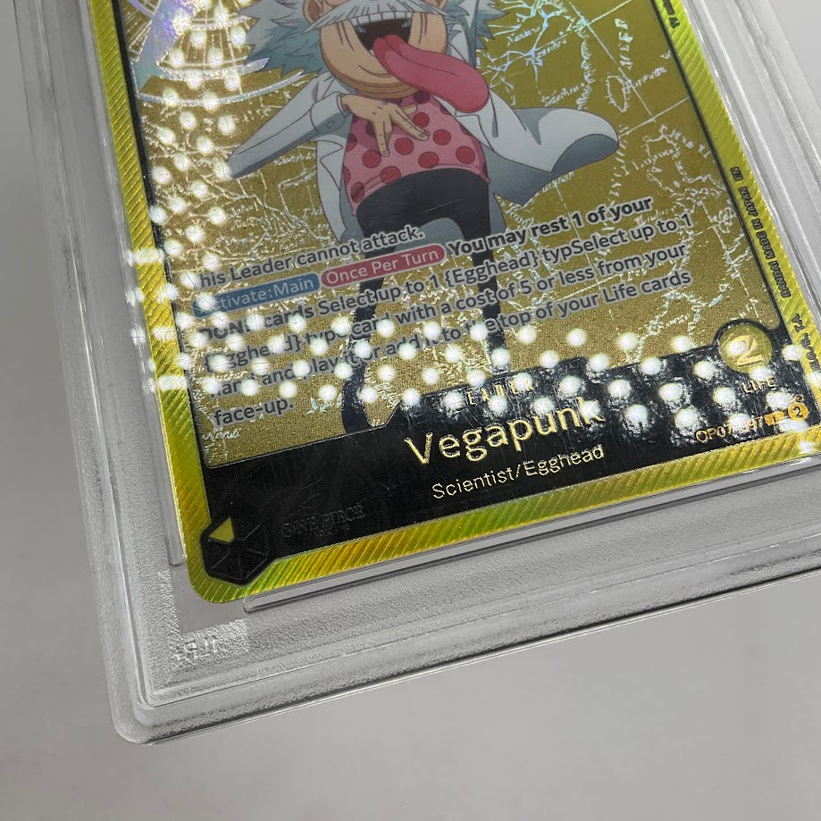 Vegapunk One Piece Card Game EB02 Special #097 PSA 10