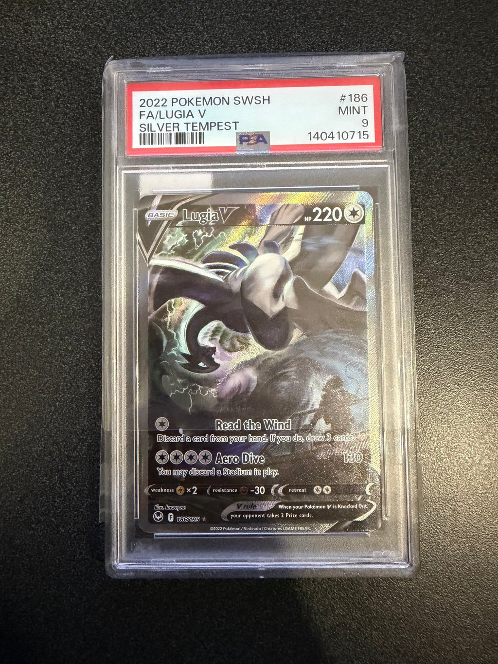 Pokemon: PSA 9 Lugia V (Alternate Art) - Silver Tempest