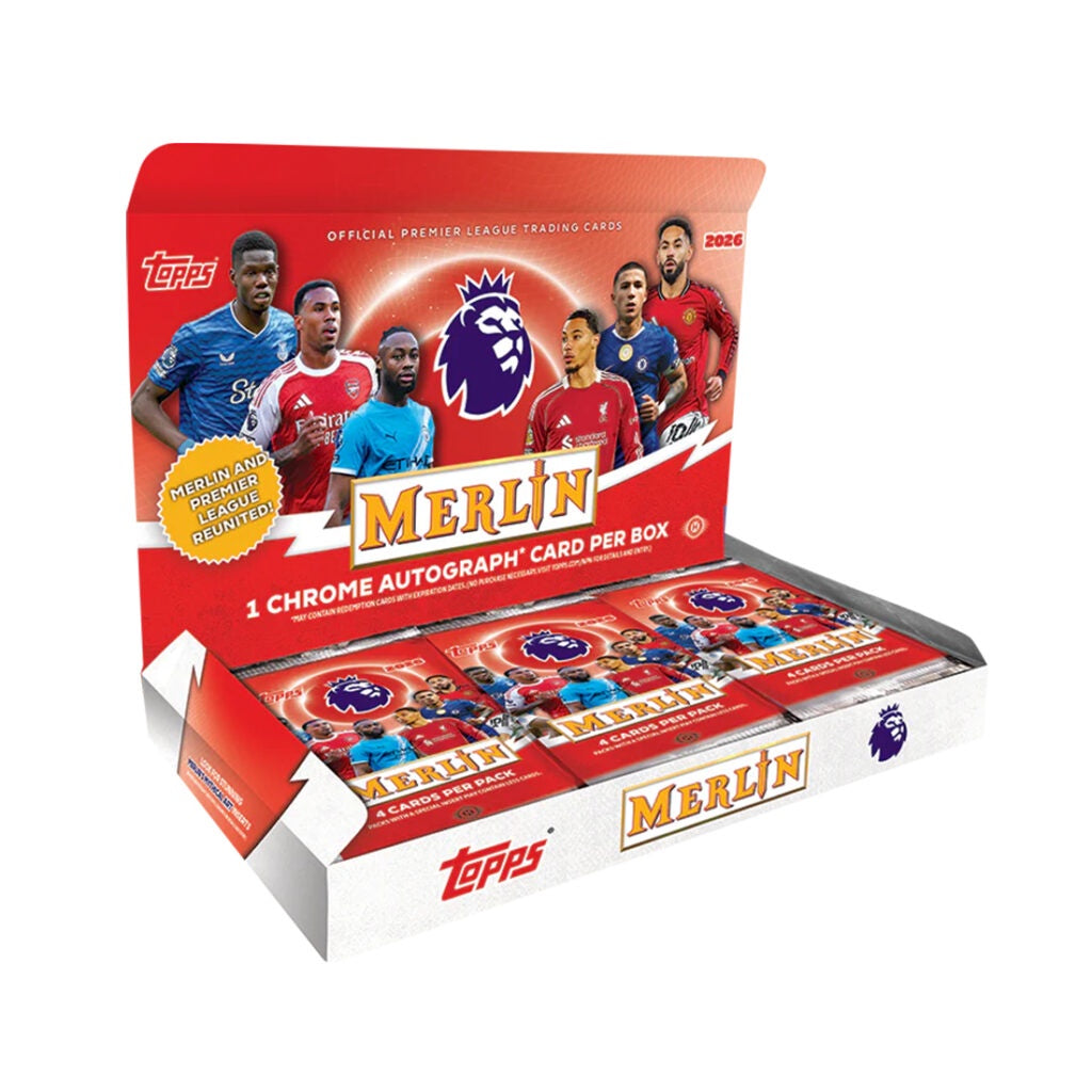 (Local Pick Up Only) 2025-26 Topps Merlin Premier League Cards Hobby Box