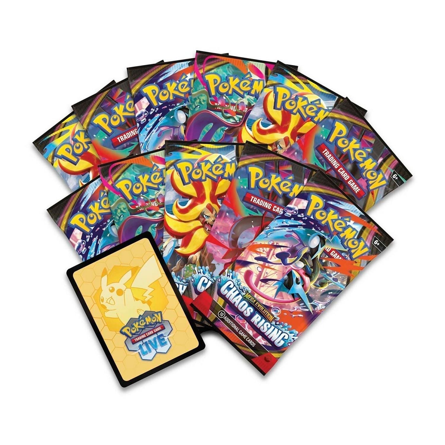 Pokemon: Mega Evolution Chaos Rising Pokemon Center Elite Trainer Box