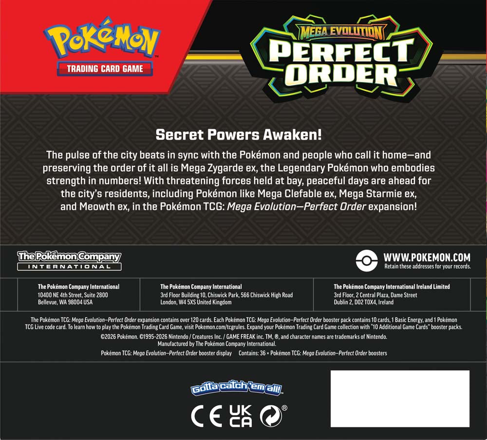 Pokemon - TCG - Perfect Order Booster Box