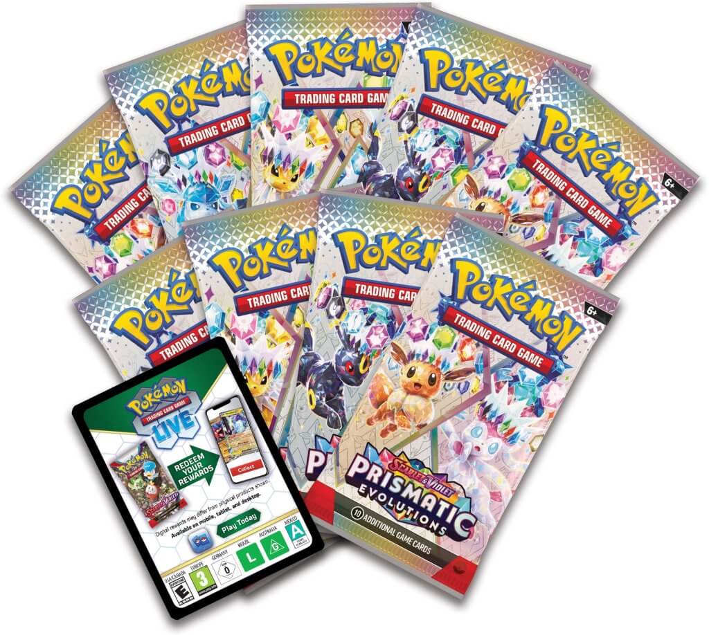**RIPPED** Pokemon - TCG - Prismatic Evolutions Elite Trainer Box
