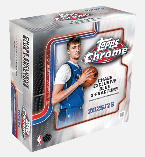 2025-26 Topps Chrome Basketball Mega Box