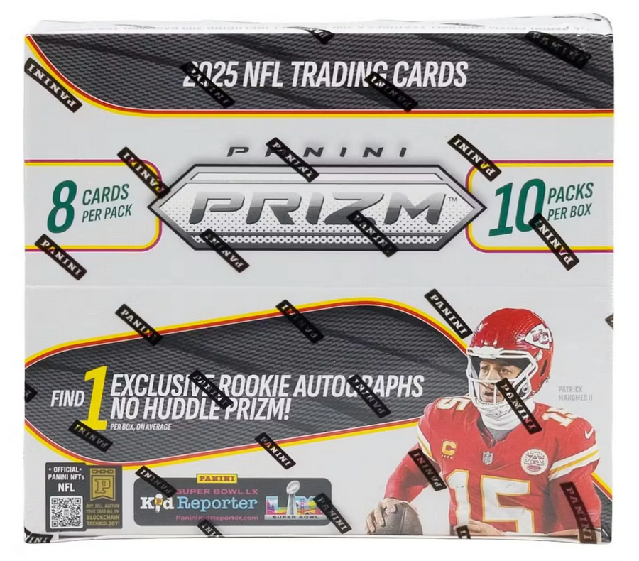 (Local Pick-Up Only) 2025 Panini Prizm Football No Huddle Box