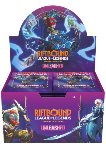 Riftbound: League of Legends TCG Unleashed Booster Box (Limited 6 Per Customer)
