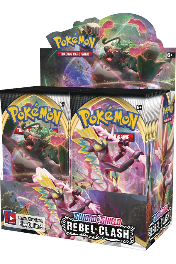 Pokemon - TCG - Rebel Clash Booster Box Options