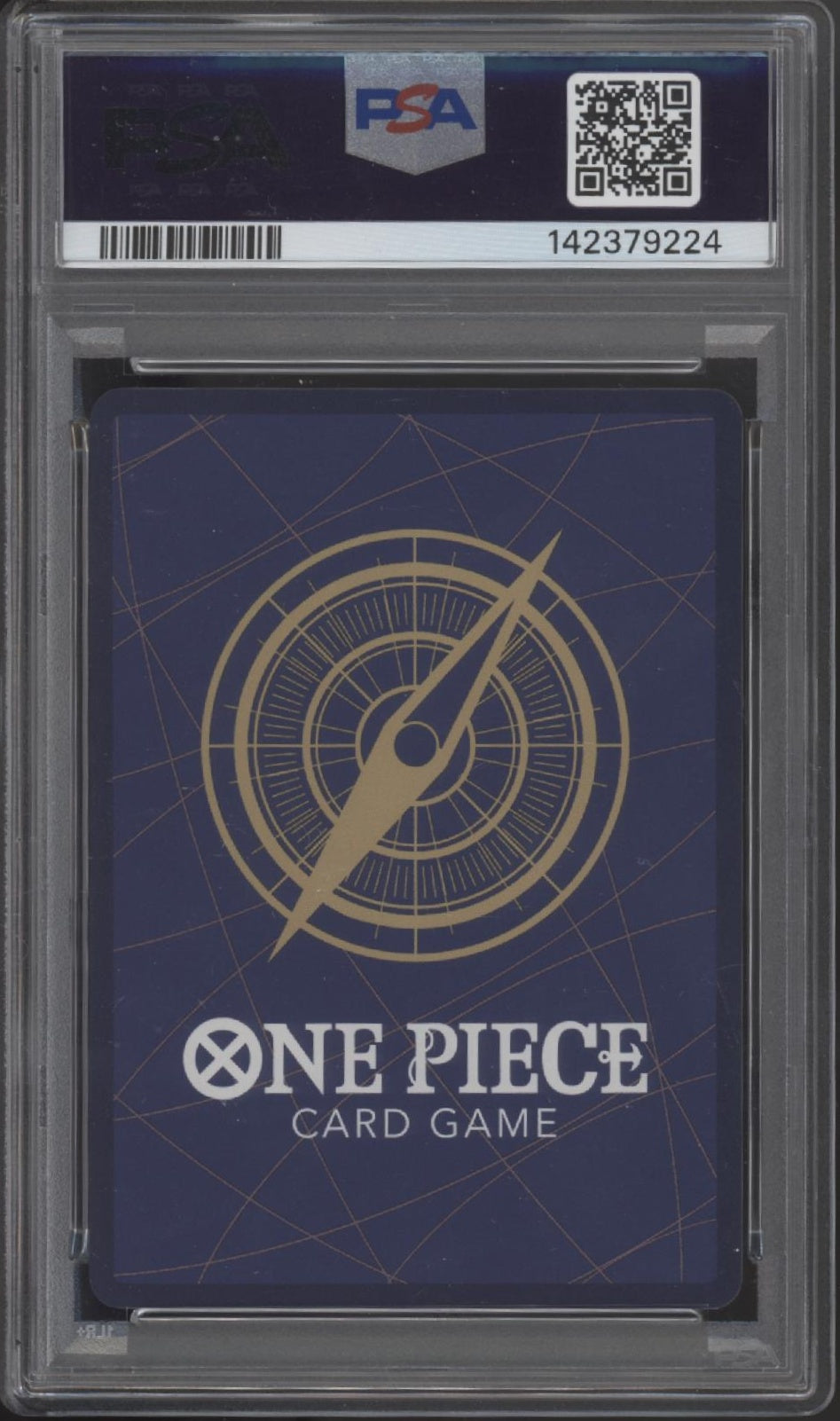 Monkey D Luffy One Piece Card Game OP11 Manga Alternate Art #118 PSA 9