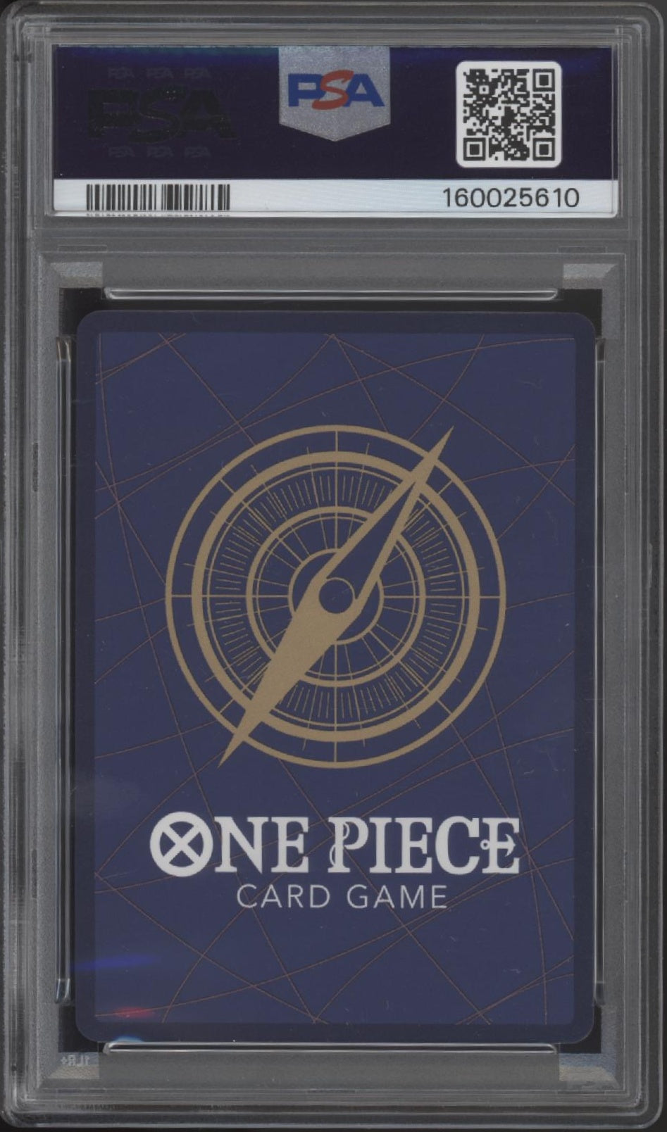 Shanks One Piece Card Game OP13 3rd Anniversary Gold #004 PSA 10